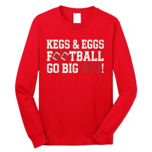 Kegs And Eggs Long Sleeve Shirt