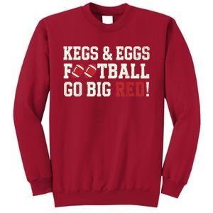 Kegs And Eggs Tall Sweatshirt