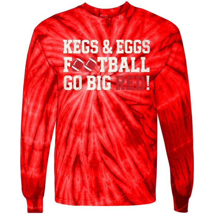 Kegs And Eggs Tie-Dye Long Sleeve Shirt