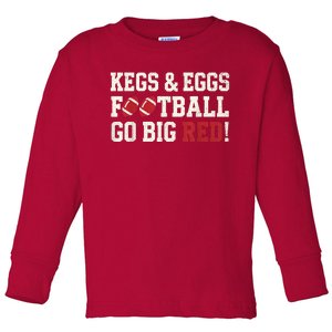 Kegs And Eggs Toddler Long Sleeve Shirt