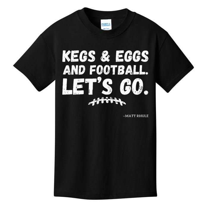 Kegs And Eggs And Football Cool Kids T-Shirt