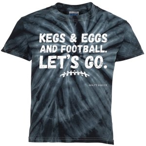 Kegs And Eggs And Football Cool Kids Tie-Dye T-Shirt