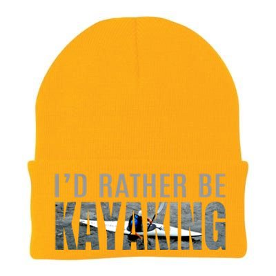 Kayak Accessories Equipt Gift ID Rather Be Kayaking Knit Cap Winter Beanie