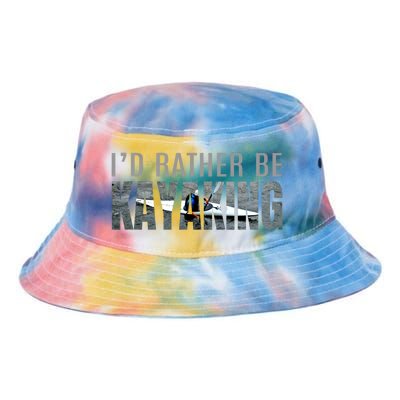 Kayak Accessories Equipt Gift ID Rather Be Kayaking Tie Dye Newport Bucket Hat