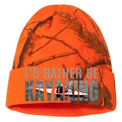 Kayak Accessories Equipt Gift ID Rather Be Kayaking Kati Licensed 12" Camo Beanie