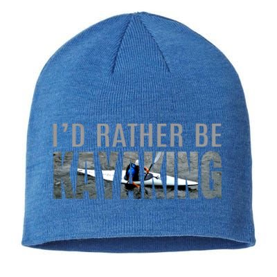 Kayak Accessories Equipt Gift ID Rather Be Kayaking Sustainable Beanie