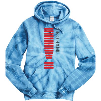 Konami Alert Embroidered Tie Dye Hoodie