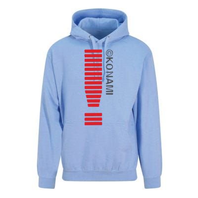 Konami Alert Embroidered Unisex Surf Hoodie