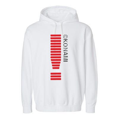 Konami Alert Embroidered Garment-Dyed Fleece Hoodie