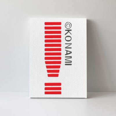 Konami Alert Embroidered Canvas