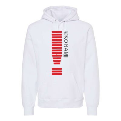 Konami Alert Embroidered Premium Hoodie