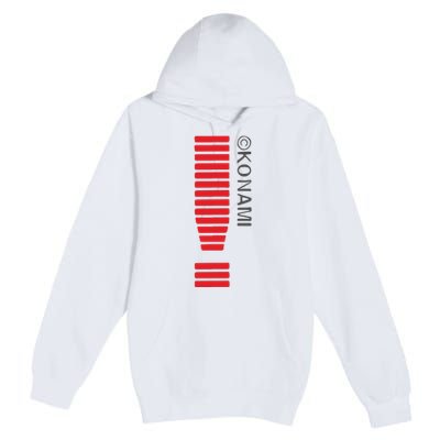 Konami Alert Embroidered Premium Pullover Hoodie