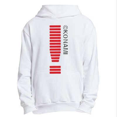 Konami Alert Embroidered Urban Pullover Hoodie