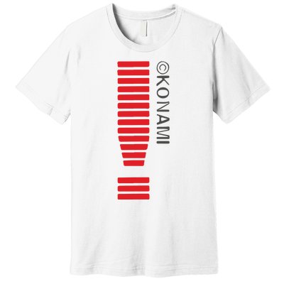 Konami Alert Embroidered Premium T-Shirt