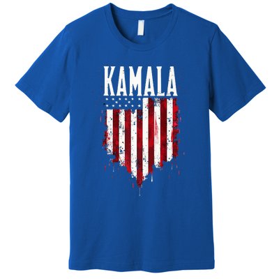 Kamala American Flag Premium T-Shirt