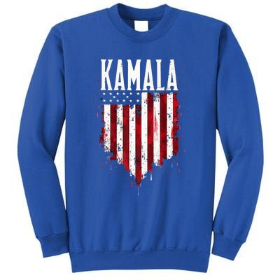 Kamala American Flag Tall Sweatshirt