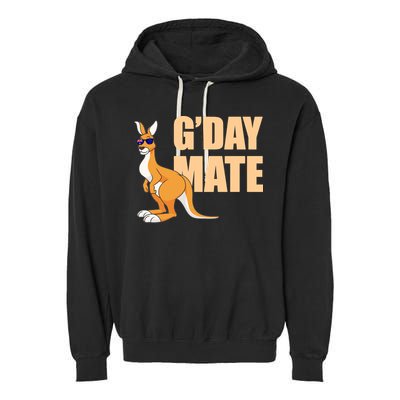 Kangaroo Australia G'Day Mate Australian Symbol Garment-Dyed Fleece Hoodie