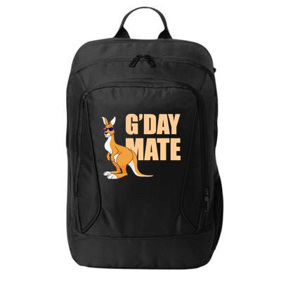 Kangaroo Australia G'Day Mate Australian Symbol City Backpack