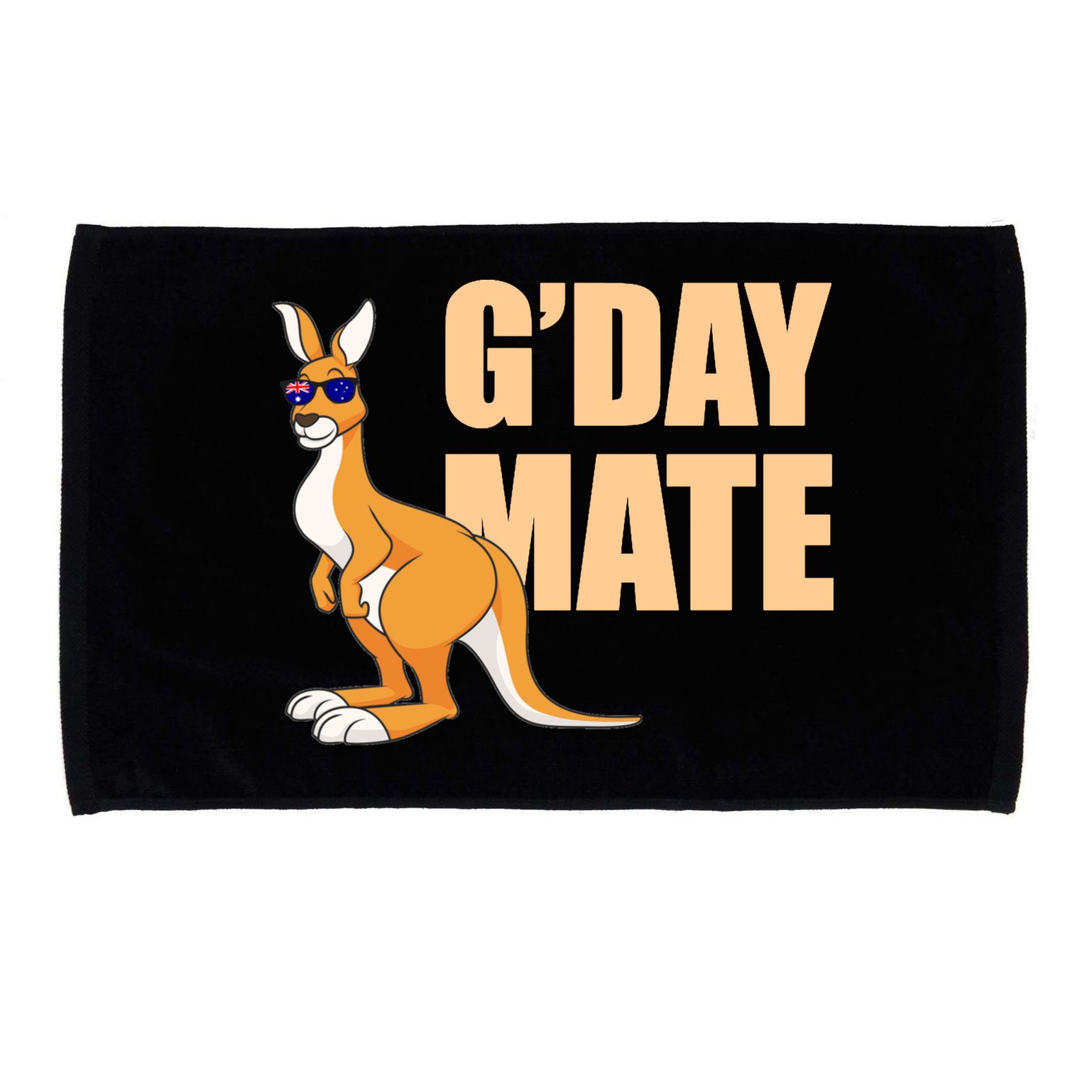 Kangaroo Australia G'Day Mate Australian Symbol Microfiber Hand Towel