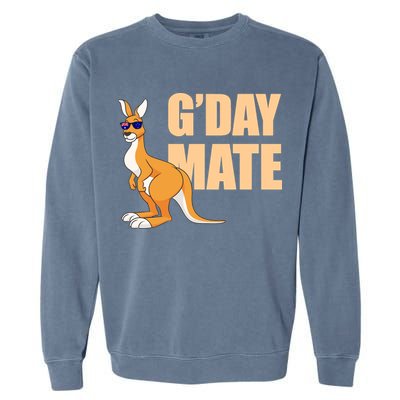 Kangaroo Australia G'Day Mate Australian Symbol Garment-Dyed Sweatshirt