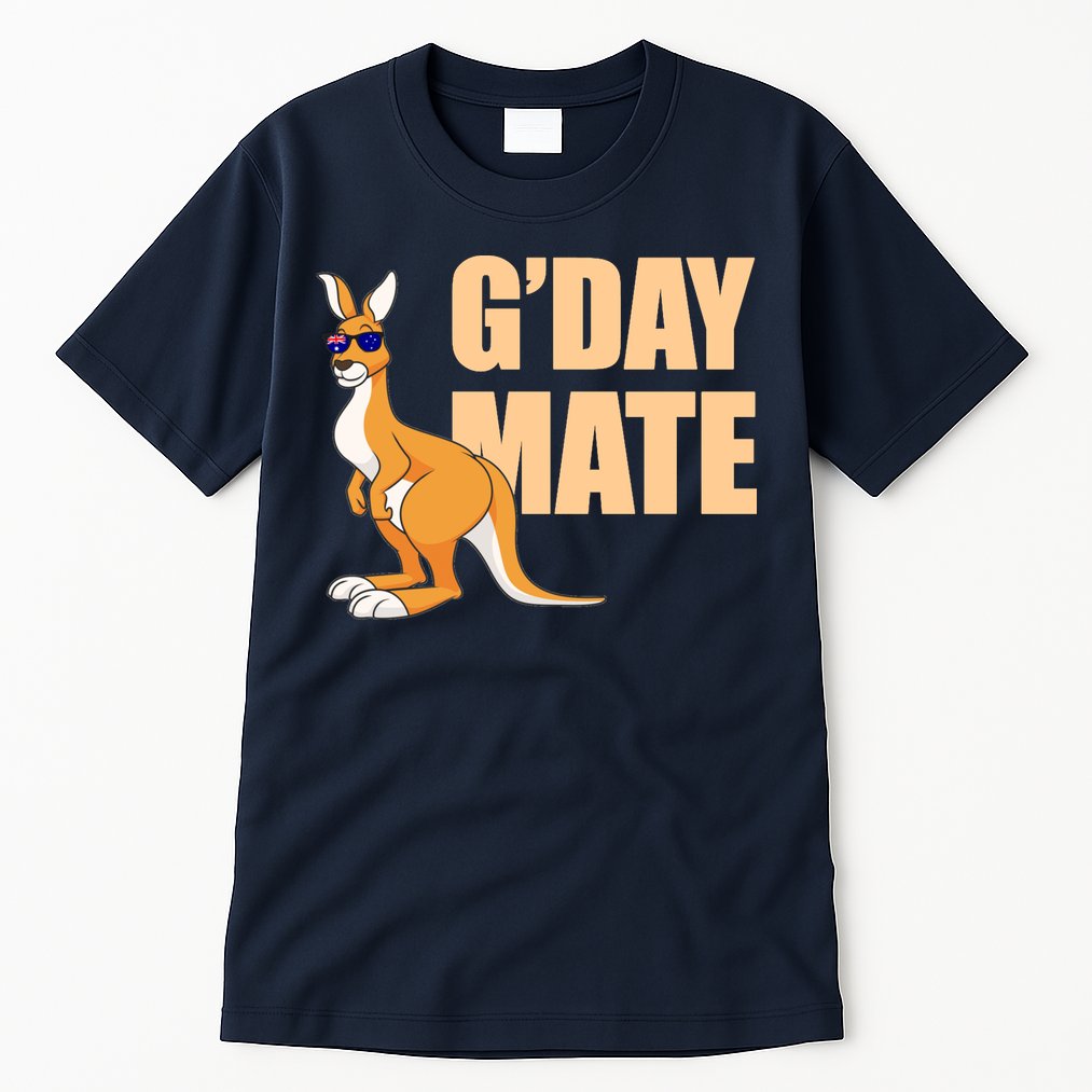 Kangaroo Australia G'Day Mate Australian Symbol Tall T-Shirt