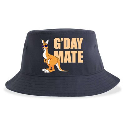 Kangaroo Australia G'Day Mate Australian Symbol Sustainable Bucket Hat