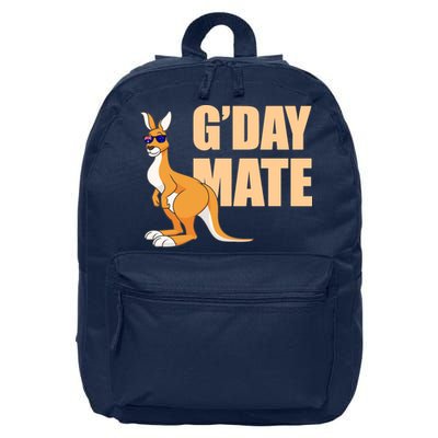 Kangaroo Australia G'Day Mate Australian Symbol 16 in Basic Backpack