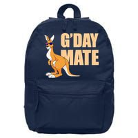 Kangaroo Australia G'Day Mate Australian Symbol 16 in Basic Backpack