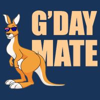 Kangaroo Australia G'Day Mate Australian Symbol 16 in Basic Backpack