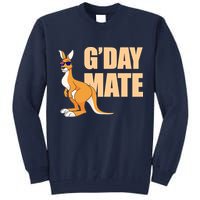 Kangaroo Australia G'Day Mate Australian Symbol Tall Sweatshirt