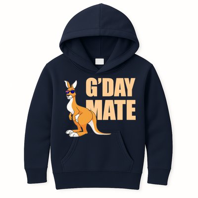 Kangaroo Australia G'Day Mate Australian Symbol Kids Hoodie