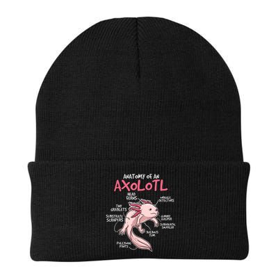 Kids Axolotl Gift Axolotl Stuff Anatomy Of An Axolotl Beanie