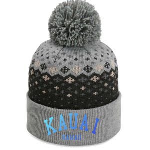 Kauai Aloha Hawaii Tribe Beach Gift The Baniff Cuffed Pom Beanie