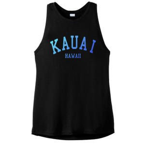 Kauai Aloha Hawaii Tribe Beach Gift Ladies PosiCharge Tri-Blend Wicking Tank