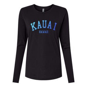 Kauai Aloha Hawaii Tribe Beach Gift Womens Cotton Relaxed Long Sleeve T-Shirt