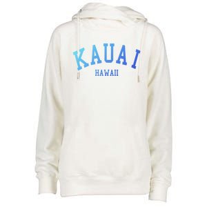 Kauai Aloha Hawaii Tribe Beach Gift Womens Funnel Neck Pullover Hood