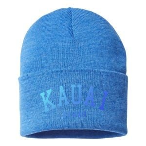 Kauai Aloha Hawaii Tribe Beach Gift Sustainable Knit Beanie