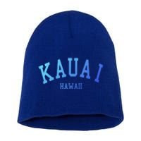 Kauai Aloha Hawaii Tribe Beach Gift Short Acrylic Beanie