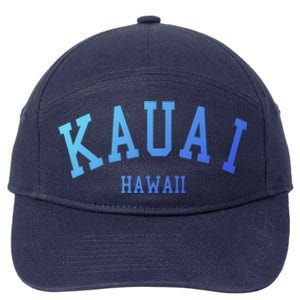 Kauai Aloha Hawaii Tribe Beach Gift 7-Panel Snapback Hat