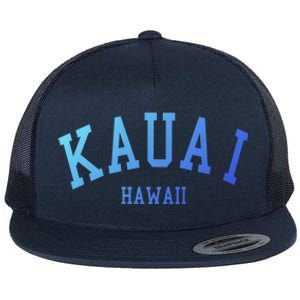 Kauai Aloha Hawaii Tribe Beach Gift Flat Bill Trucker Hat