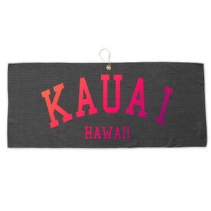 Kauai Aloha Hawaii Tribe Beach Gift Large Microfiber Waffle Golf Towel