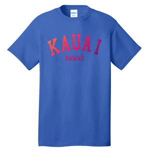 Kauai Aloha Hawaii Tribe Beach Gift Tall T-Shirt