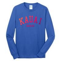 Kauai Aloha Hawaii Tribe Beach Gift Tall Long Sleeve T-Shirt