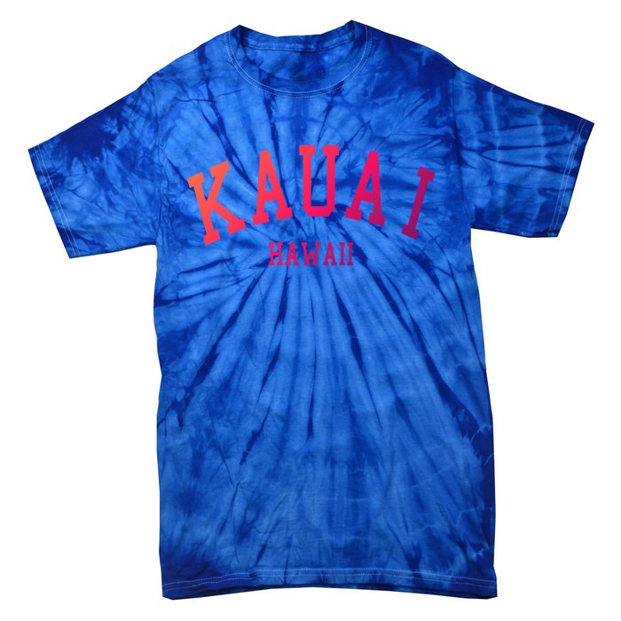 Kauai Aloha Hawaii Tribe Beach Gift Tie-Dye T-Shirt