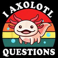 Kids Axolotl I Axolotl Questions Retro Cute Anime 16 in Basic Backpack