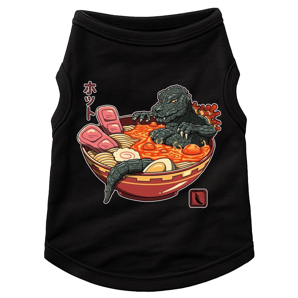 Kaiju Lava Ramen Doggie Tank
