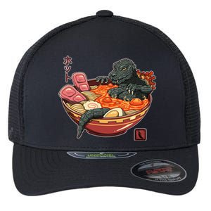 Kaiju Lava Ramen Flexfit Unipanel Trucker Cap