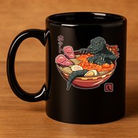 Kaiju Lava Ramen 11oz C Handle Ceramic Mug