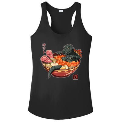 Kaiju Lava Ramen Ladies PosiCharge Competitor Racerback Tank