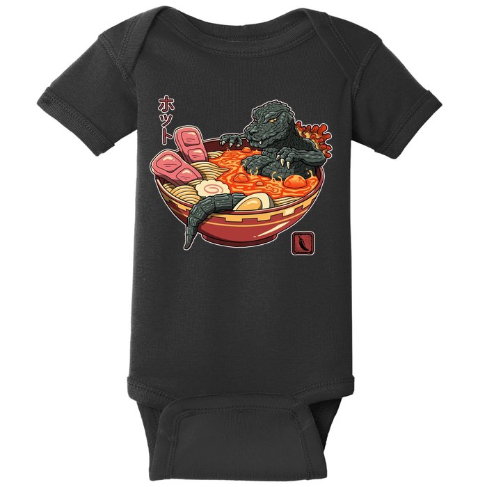 Kaiju Lava Ramen Baby Bodysuit